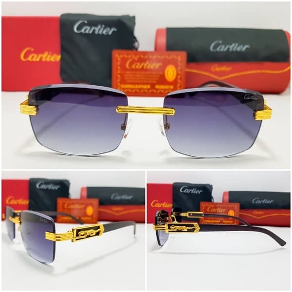 Cartier Brand Sunglasses New Design Sunglasses for Men and Women. 2