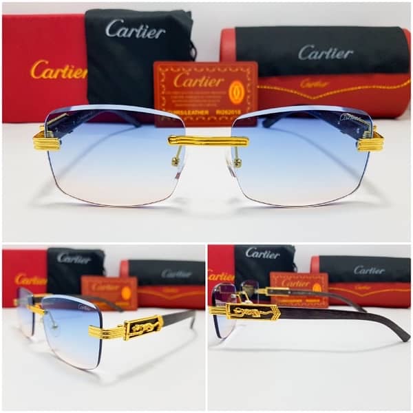 Cartier Brand Sunglasses New Design Sunglasses for Men and Women. 4
