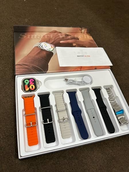 smart watch with 7 strap 1