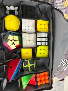 rubiks cube set 13 cubes all branded