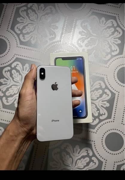 iPhone X 64gb pta approved 0