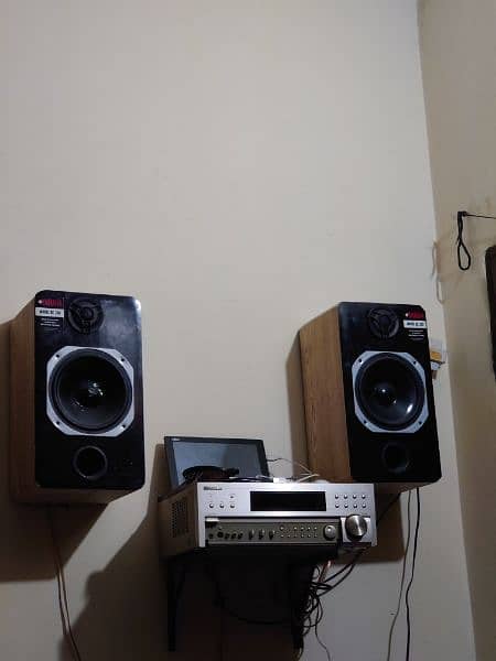 pioneer amp with speaker 0