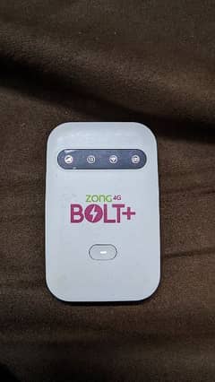 Zong 4g Bolt+ Unlocked device