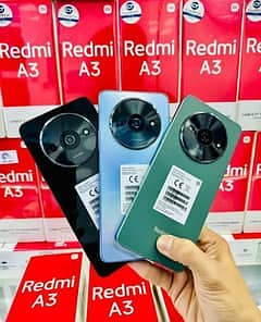 REDMI A3 (4GB/128GB) Box Packed New Fingerprint 5000mAh Battery