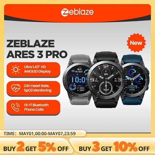Ares 3 pro military grade rugged watch 5