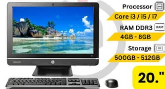 DELL HP LENVEO 3RD GEN ALL IN ONE PC