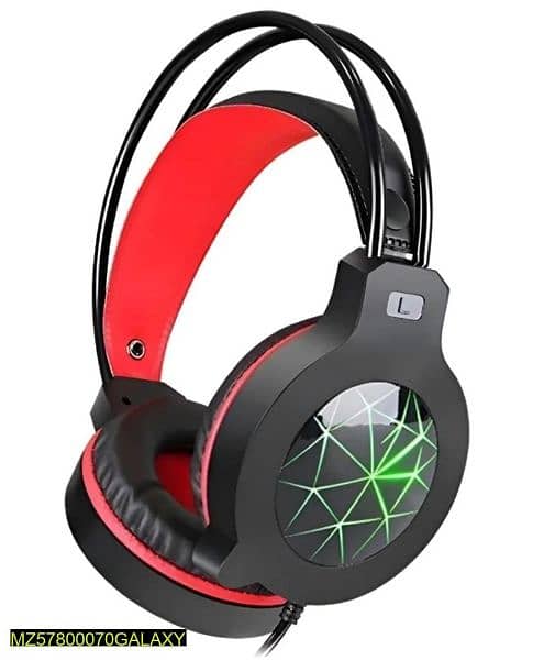 RGB gaming headset with mic 0