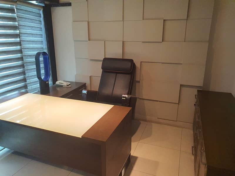 PHASE 6 BUKHARI COMMERCIAL VIP LAVISH FURNISHED OFFICE FOR RENT 24 &7 TIME 14