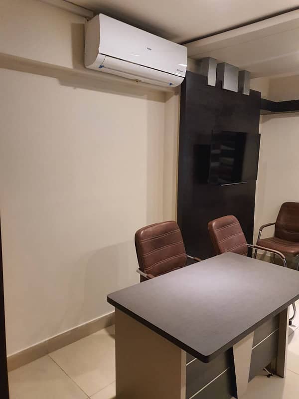 PHASE 6 BUKHARI COMMERCIAL VIP LAVISH FURNISHED OFFICE FOR RENT 24 &7 TIME 21