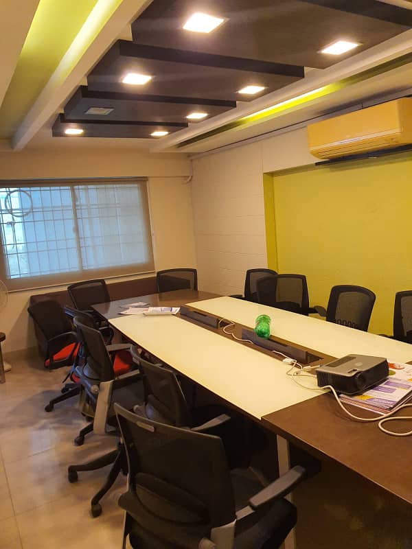PHASE 6 BUKHARI COMMERCIAL VIP LAVISH FURNISHED OFFICE FOR RENT 24 &7 TIME 25