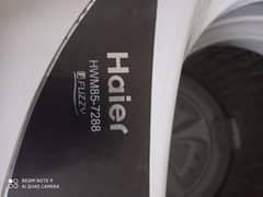 Haier washing machine, top load, 8.5 kg