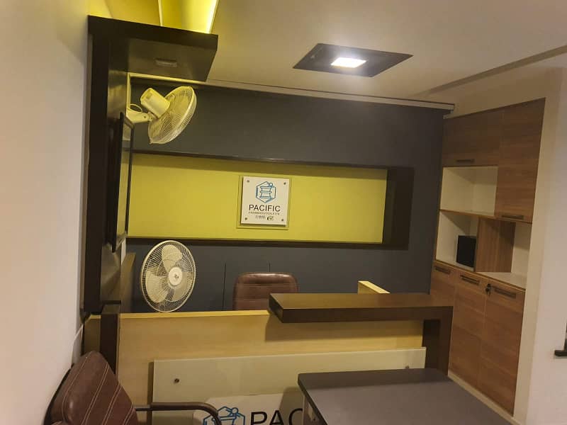 PHASE 6 VIP LAVISH FURNISHED OFFICE FOR RENT 24 & 7 TIME 13