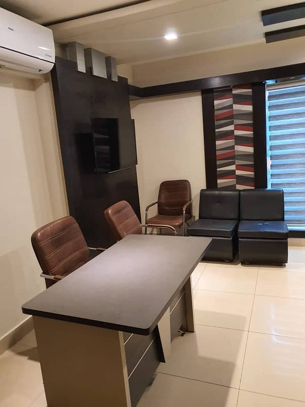 PHASE 6 VIP LAVISH FURNISHED OFFICE FOR RENT 24 & 7 TIME 28