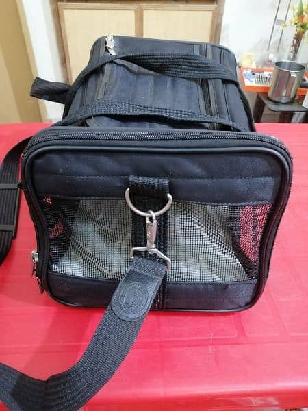 Black Colour Pet Carrier Bag, Imported 3
