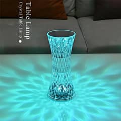 Led Touch Sensor Diamond Table Lamp Small Waist Crystal Decoration