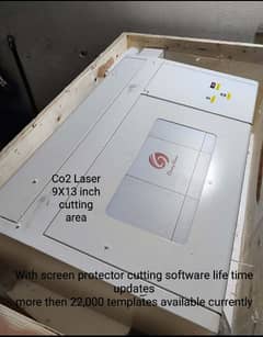 Co2 Laser Cutting Machine with Screen Protector Software,