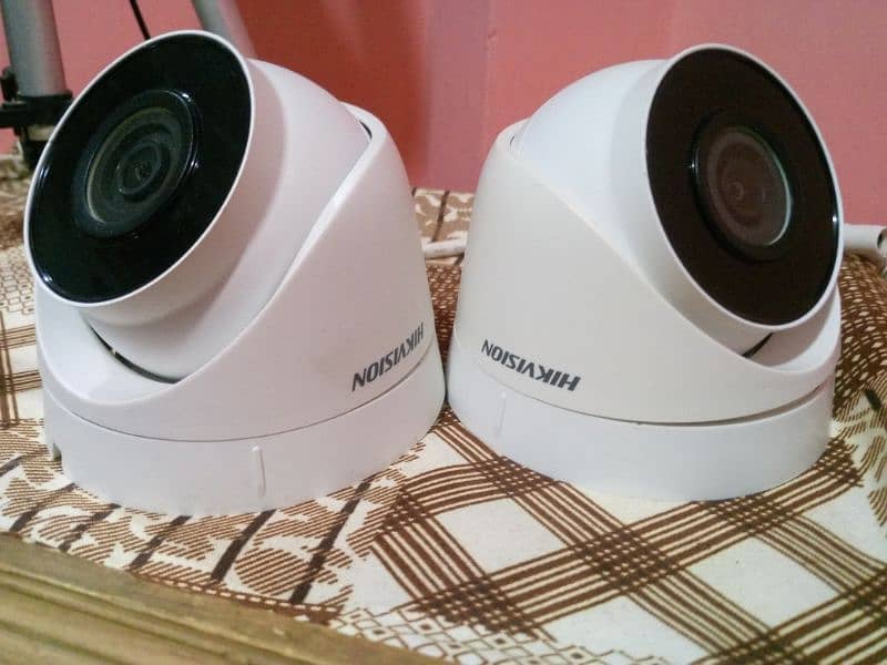CCTV CAMERA 
Hikvision camera 2 mp 3pcs 
Hikvision 1