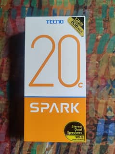 Techno Spark 20C with full warranty
