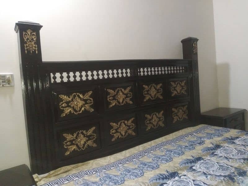 pure wood chenyoti bed set 7