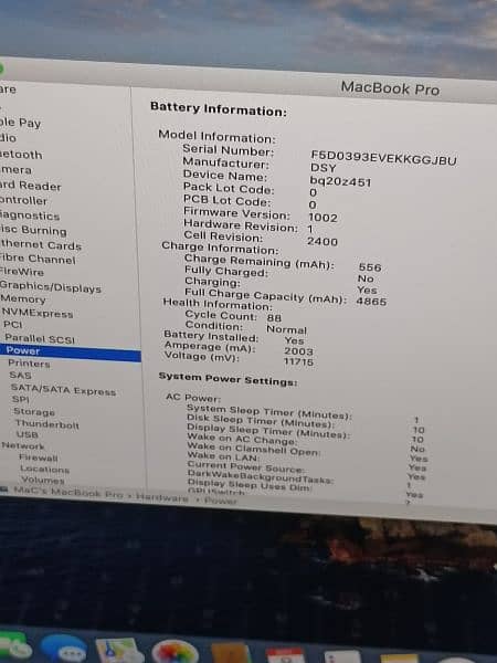 MACBOOK PRO 2020 13 INCH TOUCHBAR CORE I5 Q-C 8GB RAM 256GB SSD 3