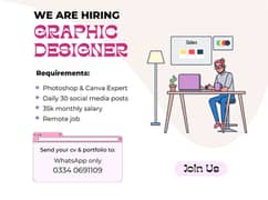 Hiring graphic designer for marketing agency