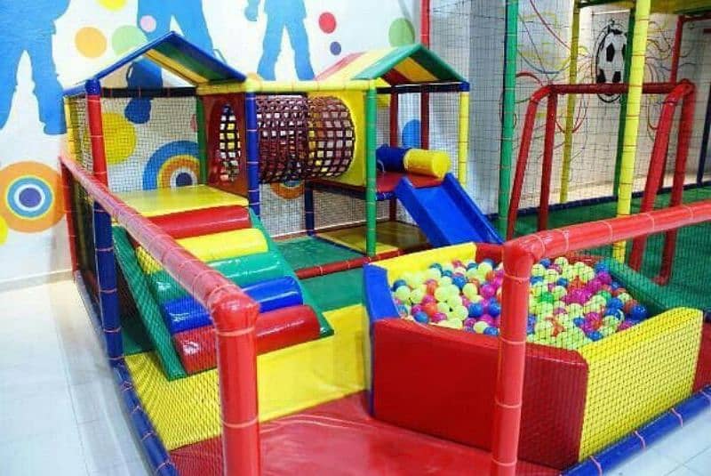 jumping castle slides jhuly play area token rides  games 5