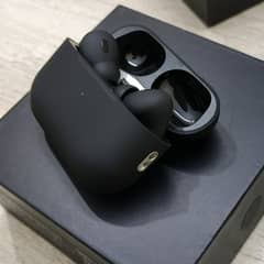 Airpods Pro 2nd Generation Black Color Box Pack Premium Quality