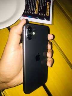 i phone 11 jv 64gb 87 health 10/10 condition with box