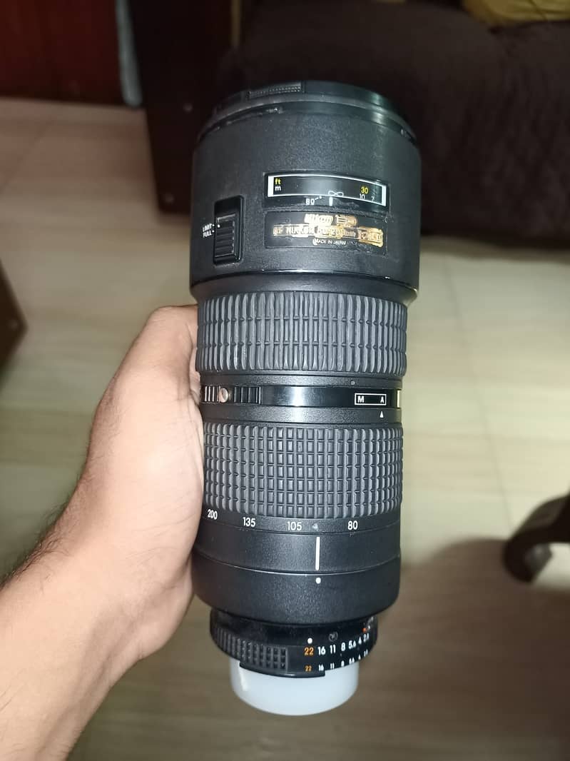 Nikon ED AF-NIKKOR 80-200mm F2.8 D Lens 0