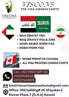 work visas,visit visas