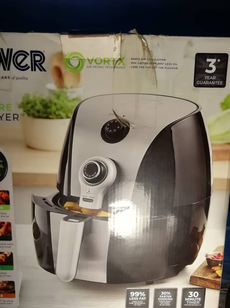 Tower T17022 Vortx Manual Air Fryer with Rapid Air Circulation 2