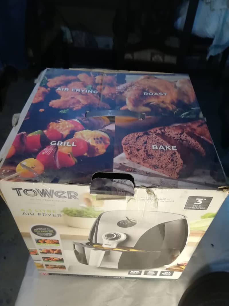 Tower T17022 Vortx Manual Air Fryer with Rapid Air Circulation 9