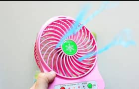 Mini portable USB Rechargeable Fan free delivery 0