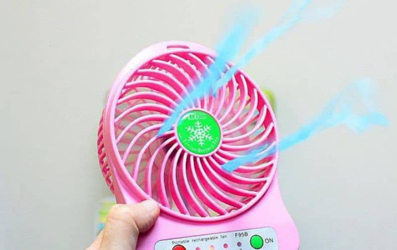 Mini portable USB Rechargeable Fan free delivery 1
