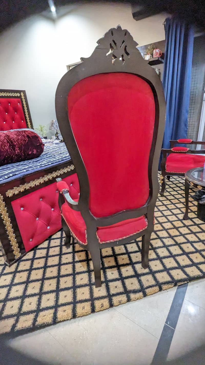 Bedroom Chair Set / Couple Chairs 4