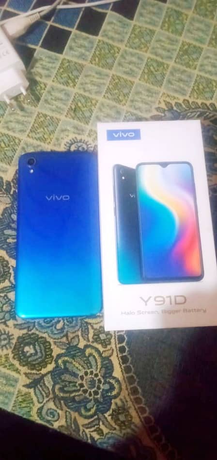 Vivo y 91 Mobile for sell With box not opened not repaied 0