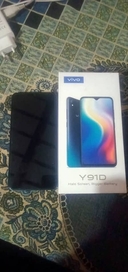 Vivo y 91 Mobile for sell With box not opened not repaied 1