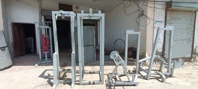 Gym Machinery For Sell. Fresh Condition Hai 7
