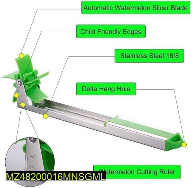 1 pc stainless steel watermelon cutter 1