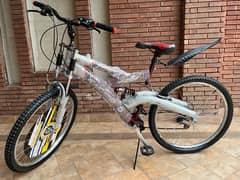 Mountain Bike New Cycle with Gears and Dual Shocks 0