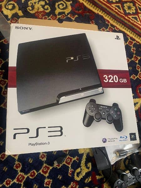PlayStation 3 with box 320GB 10/10 condition 6