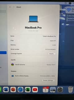 Macbook Pro M1 2020 with Touch Bar