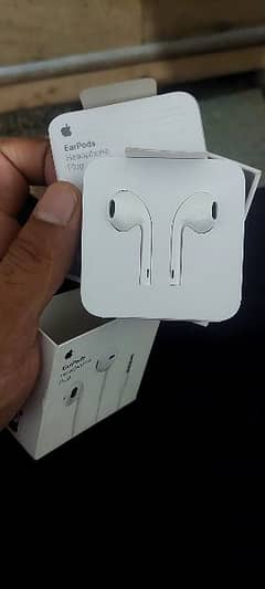 100% Original Apple Headphones and Charging cable of Iphones