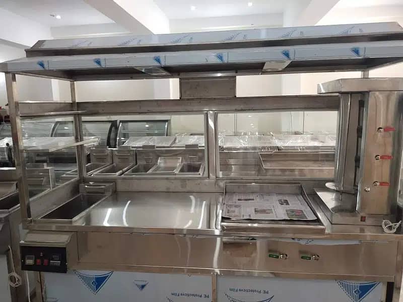 Fast food counter ss Food grade A1 quality 201 grade J1 11