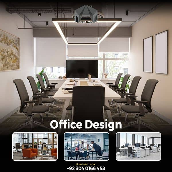 Interior Design/Architecture/Home Renovation Office Decor 5