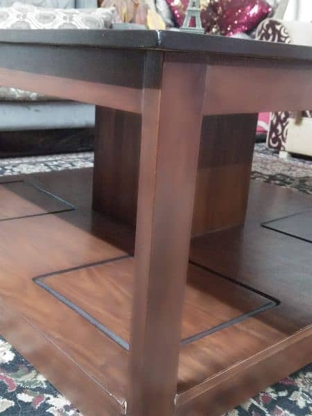 Center solid wood table 1