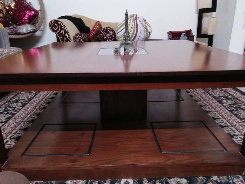 Center solid wood table 2
