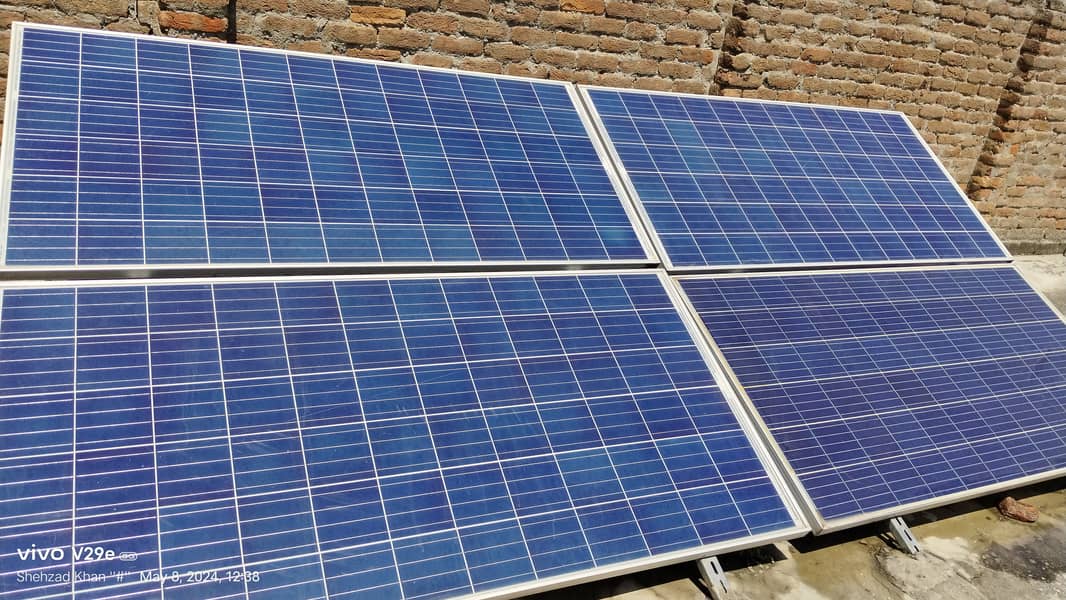 Solar panels 305w with Frame سولر شیشے 0