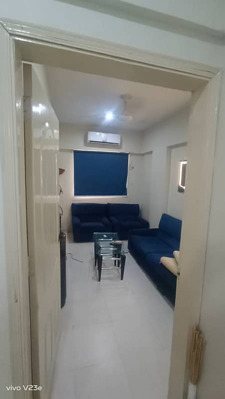 Studio Apartment For Rent Furnished 2Bed lounge 2nd floor available Muslim Comm 8