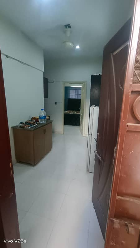 Studio Apartment For Rent Furnished 2Bed lounge 2nd floor available Muslim Comm 10